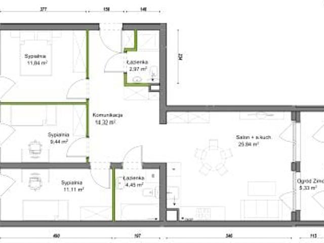 Mieszkanie 85,3m²