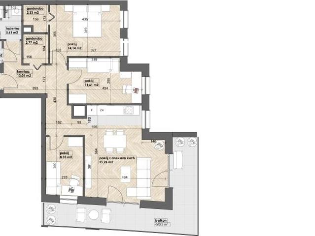 Mieszkanie 85m²