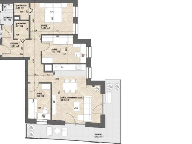 Mieszkanie 85m²