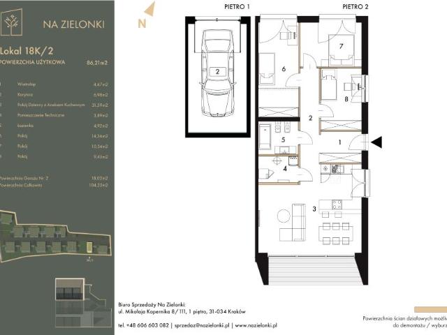 Mieszkanie 86,2m²