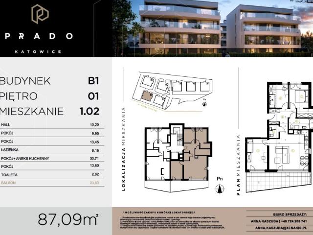 Mieszkanie 87,1m²