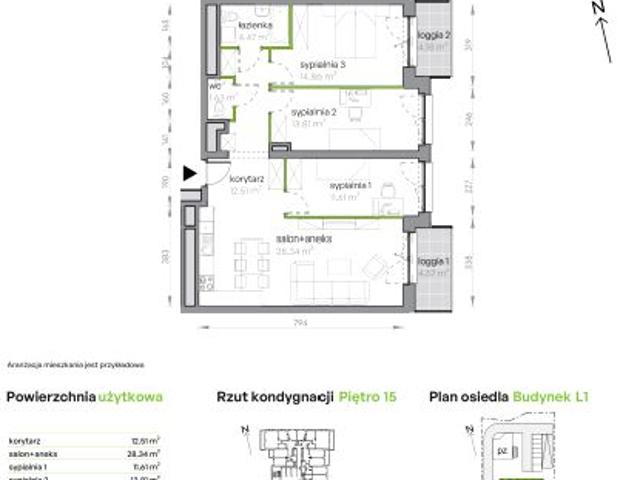 Mieszkanie 87,4m²