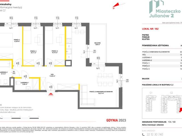 Mieszkanie 87,4m²