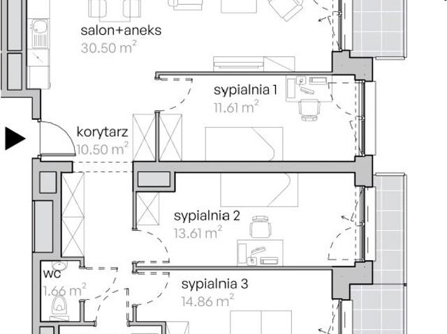 Mieszkanie 87,6m²