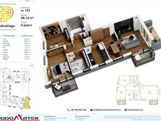 Mieszkanie 88,2m²