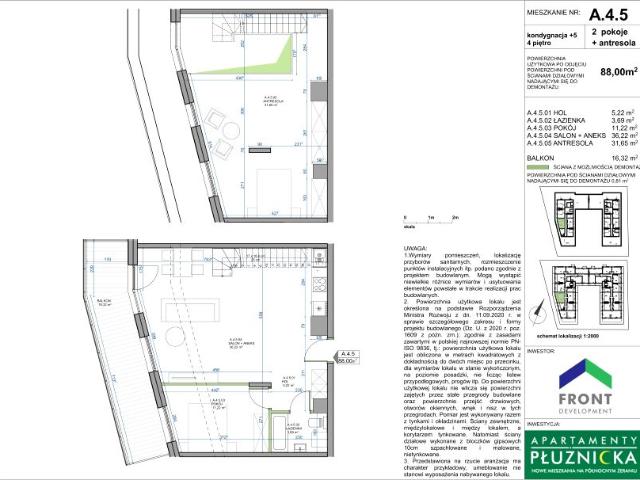 Mieszkanie 88m²