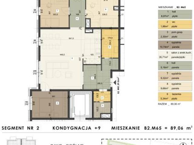 Mieszkanie 89,1m²