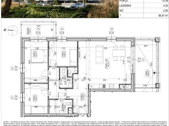 Mieszkanie 89,5m²
