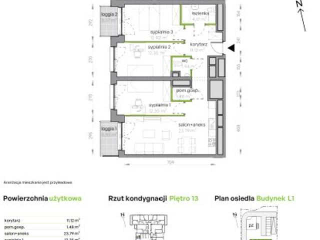 Mieszkanie 79,3m²
