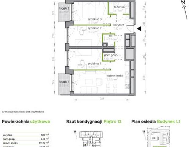 Mieszkanie 79,1m²