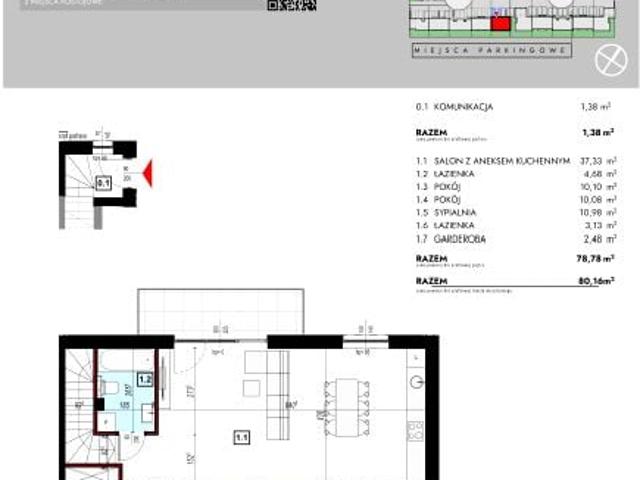 Mieszkanie 80,2m²
