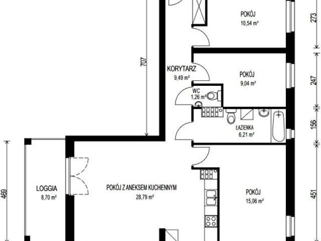 Mieszkanie 80,4m²