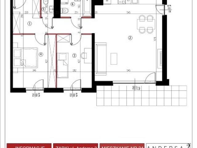 Mieszkanie 80m²