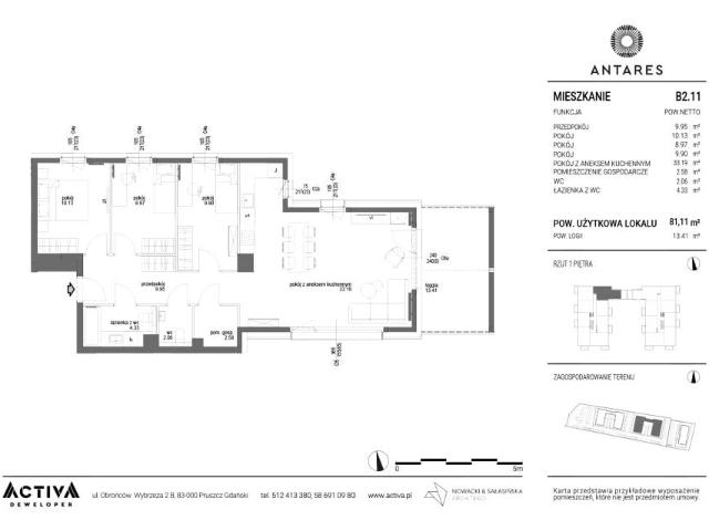 Mieszkanie 81,2m²