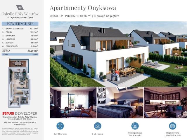 Mieszkanie 76,5m²