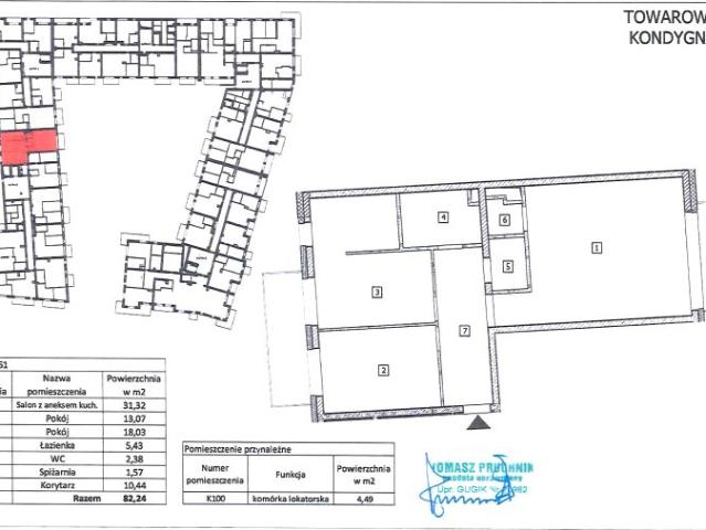 Mieszkanie 82,2m²