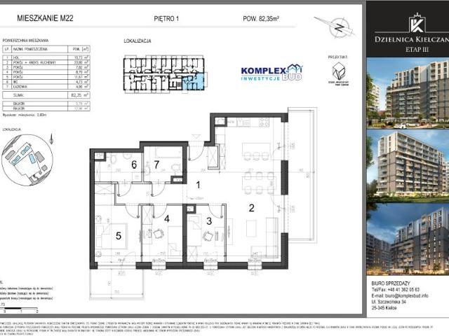 Mieszkanie 82,4m²