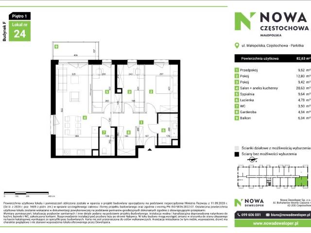 Mieszkanie 82,6m²