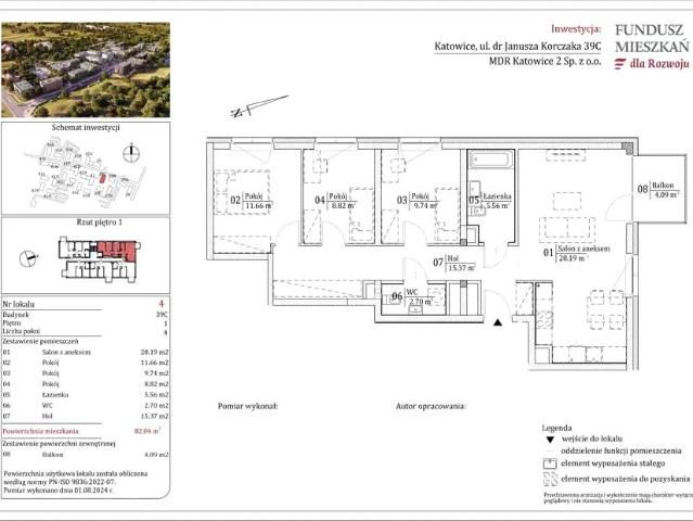 Mieszkanie 82m²