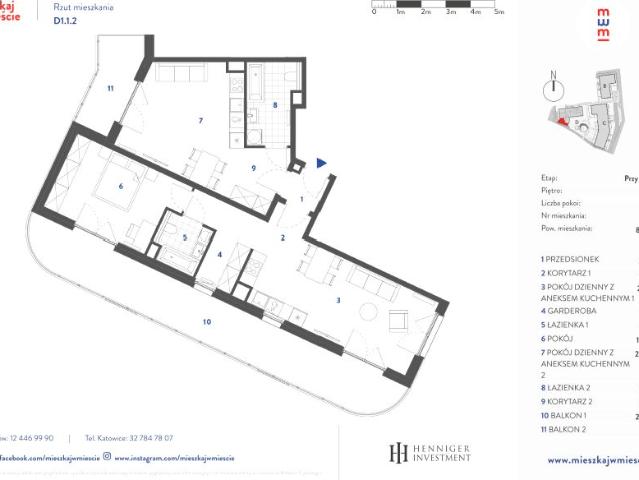 Mieszkanie 83,7m²