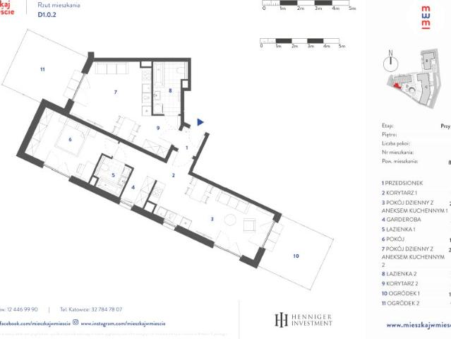 Mieszkanie 83m²