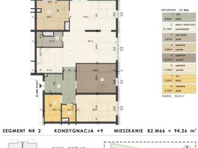 Mieszkanie 94,3m²