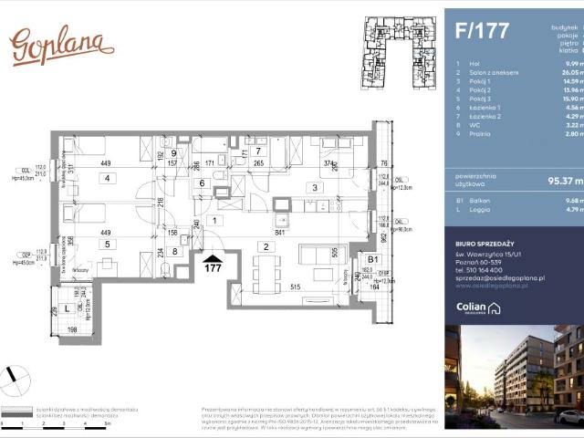 Mieszkanie 96,1m²