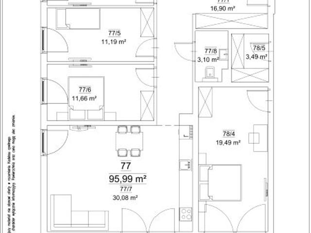 Mieszkanie 96m²