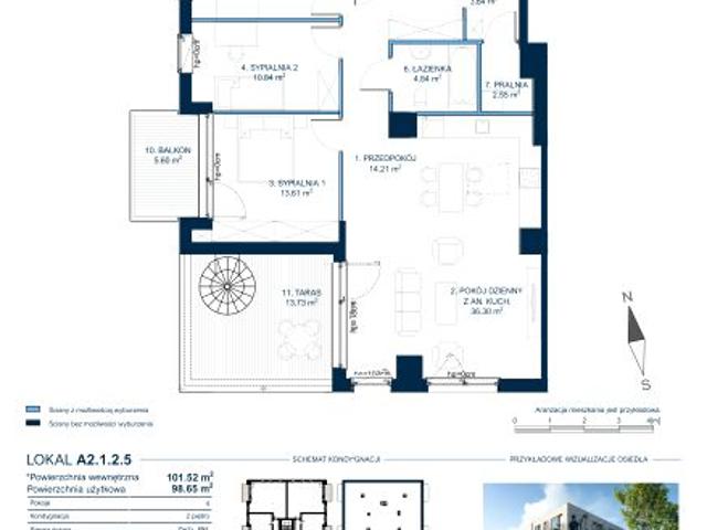 Mieszkanie 98,7m²