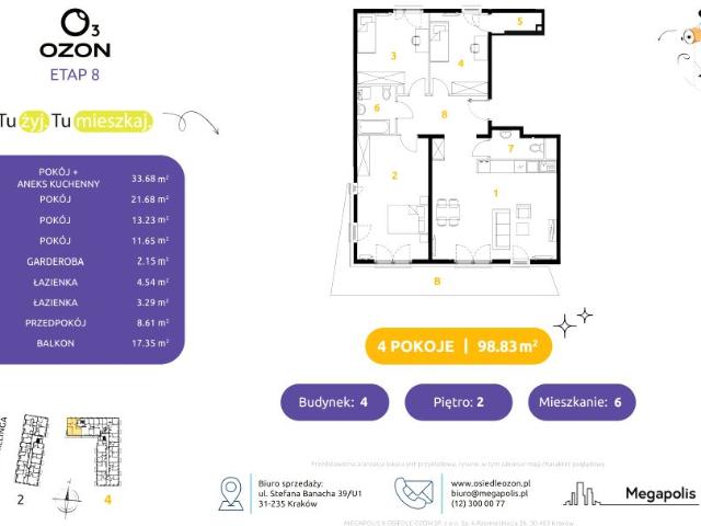 Mieszkanie 98,8m²