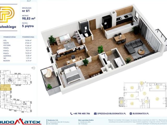 Mieszkanie 98,8m²