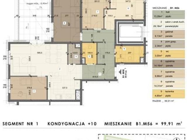 Mieszkanie 99,9m²