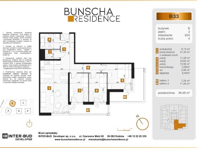 Mieszkanie 90,5m²