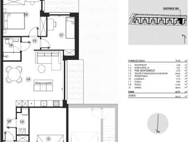 Mieszkanie 90,7m²
