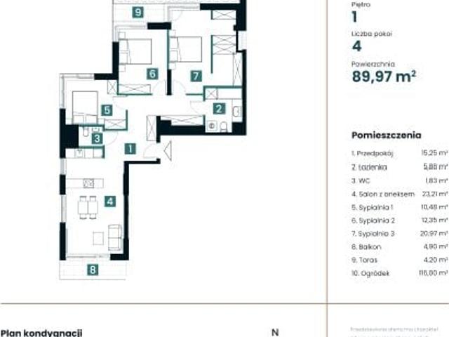 Mieszkanie 90m²