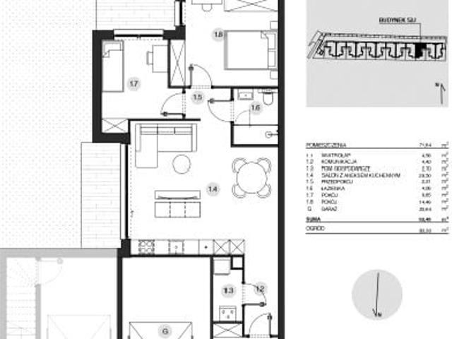 Mieszkanie 92,5m²