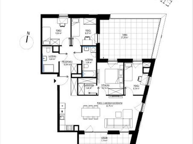 Mieszkanie 92,9m²