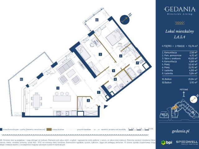 Mieszkanie 93,7m²
