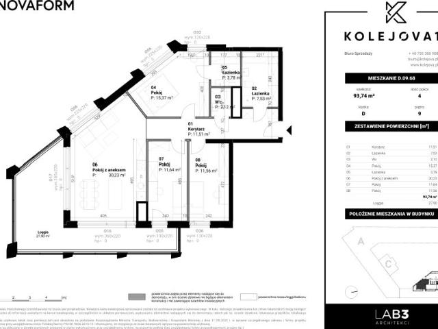 Mieszkanie 93,7m²
