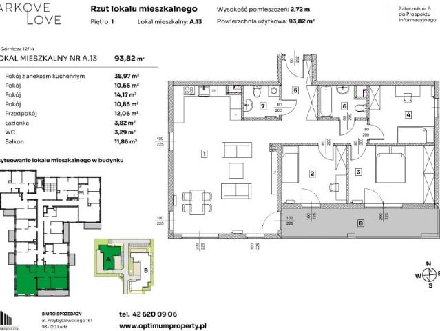 Mieszkanie 93,8m²