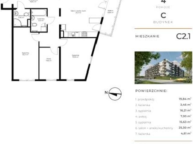 Mieszkanie 93m²
