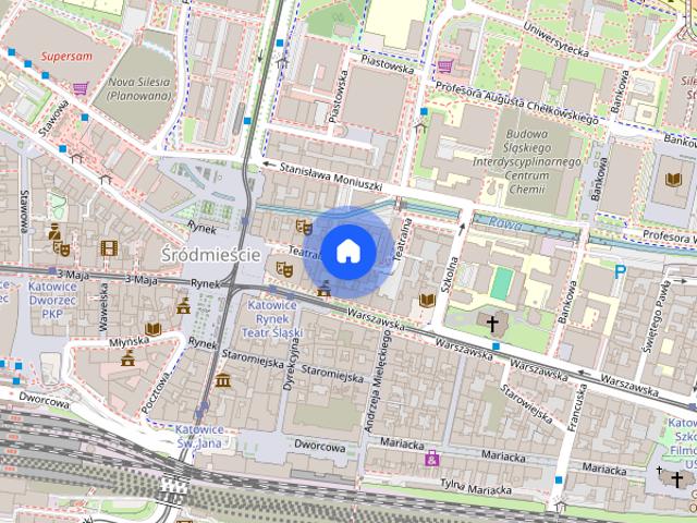 Mieszkanie 9, Katowice Centrum ul. Teatralna | 4 pokoje 81,23 m2