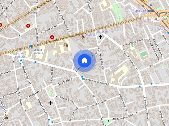 Mihai Bravu. De inchiriat apartament cu 2 camere, 450 Euro/luna