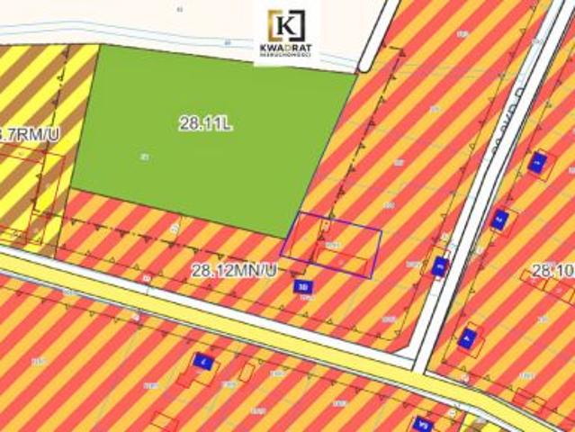 Mikanów, 682 m² Działka