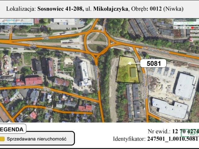 Mikołajczyka 3 350 m², Sosnowiec