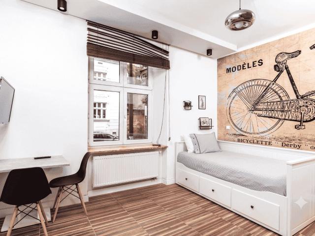 Mikrokawalerka 18 m² z aneksem kuchennym na wynajem ul. Filarecka, Kraków, Nowy Świat