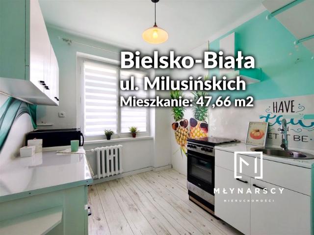 Milusińskich 47,66 m², Bielsko Biała