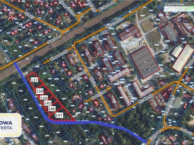 Działka 1700 m² z dostępem do rzeczki Rokitnicy w Milanówku