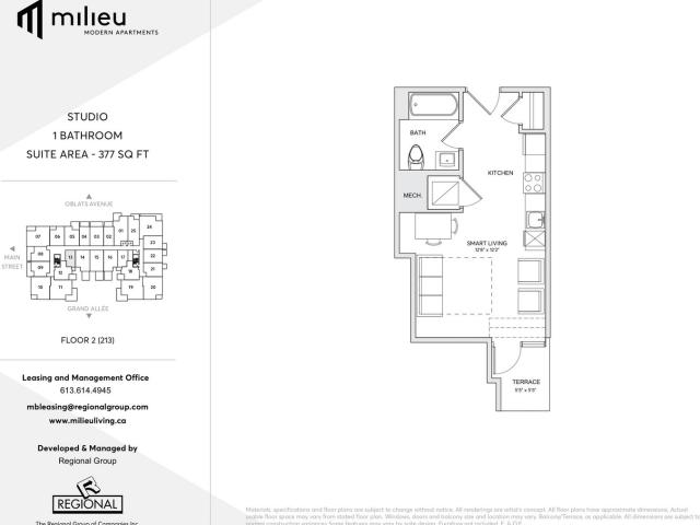 Milieu & Ballantyne Apartments Studio.M13. [object Promise] for Rent
