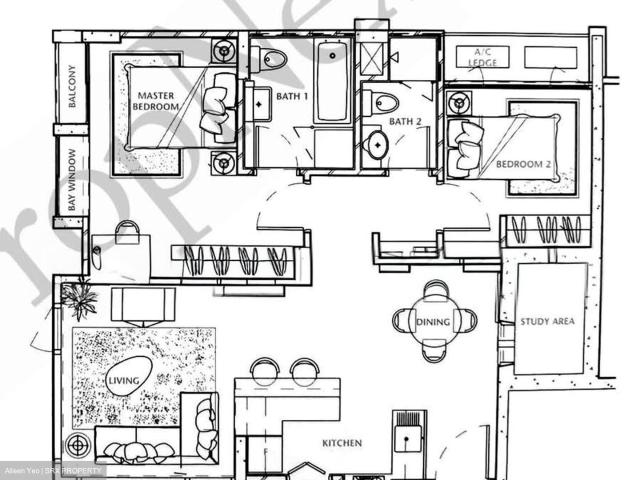 Mill Point D10, Apartment